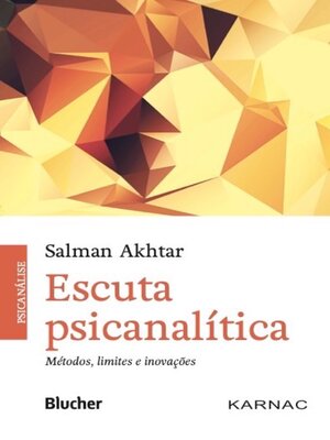 cover image of Escuta psicanalítica